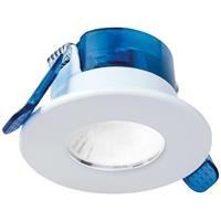 Aurora Adjustable R6 Wattage and CCT Switchable Fire Rated IP65 Downlight (10 Pack) in White