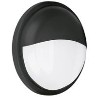 Aurora Utilite CS Round LED Bulkhead IP65 Bezel 300mm Eyelid in Black