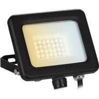 Aurora VelaCS LED PIR CCT Floodlight IP65 10W in Black Aluminium