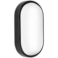 Aurora Utilite CS Oval LED Bulkhead IP65 Bezel 271 x 146mm in Black