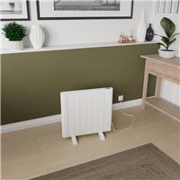 Azur Elio Electric Radiator 580x590mm 3072Btu in White