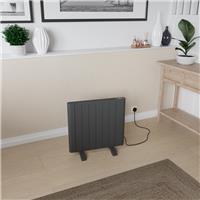 Azur Elio Electric Radiator 580x590mm 3072Btu in Anthracite