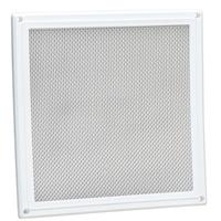 Hamelin Airbrick Cover Stainless Steel Mesh Large in White Plastic