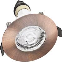 Integral LED Evofire 85 IP65 Fire Rated Downlight in Copper Steel