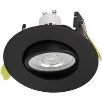 Integral LED Evofire Midi 92 IP65 Fire Rated Downlight in Black Steel