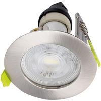 Integral LED Evofire Micro 72 IP65 Fire Rated Downlight Satin in Nickel Steel