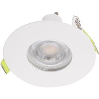 Integral LED Evofire Midi 92 IP65 Fire Rated Downlight in White Steel