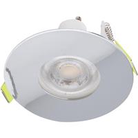 Integral LED Evofire Midi 92 IP65 Fire Rated Downlight Polished in Chrome Steel