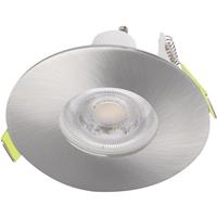Integral LED Evofire Midi 92 IP65 Fire Rated Downlight Satin in Nickel Steel