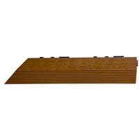 Apollo Corner Finishing Edges Capped 30cm (2pk) - (2 Pack) in Brown Plastic
