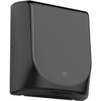 Velair Vega Automatic Stainless Steel Eco Hand Dryer 840W Matt (1) in Black