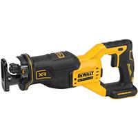 DeWalt DCS382N 18V XR Brushless Reciprocating Saw Body Only in Black/Yellow