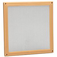 Hamelin Airbrick Cover Stainless Steel Mesh and Plastic Frame Large Buff in Beige