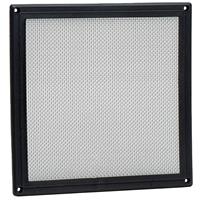 Hamelin Airbrick Cover Stainless Steel Mesh and Plastic Frame Large in Black