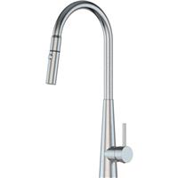 Hafele Xpressfit Single Lever Retractable Pull Out Tap Satin (1) in Chrome