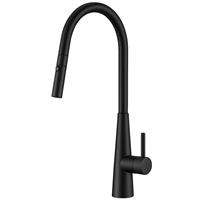 Hafele Xpressfit Single Lever Retractable Pull Out Tap Matt (1) in Black