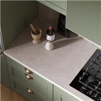 Wilsonart Omega Modern Terrazzo Dune Square Edge Upstand 3000 x 100mm x 20mm (1) in White