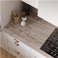 Wilsonart Omega Modern Croxdale Pine Square Edge Upstand 3000 x 100mm x 20mm (1) in Grey