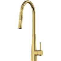 Hafele Xpressfit Single Lever Retractable Pull Out Tap Matt (1) in Brass