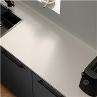 Wilsonart Omega Sleek Quartz Square Edge Upstand 3000 x 100mm x 20mm (1) in White