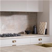 Wilsonart Omega Modern Caldeira Square Edge Splashback 3000 x 600mm x 8mm (1) in Grey