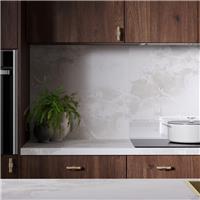 Wilsonart Omega Modern Terzo Stone Square Edge Splashback 3000 x 600mm x 8mm (1) in White
