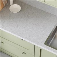 Wilsonart Options Plus Lunar Quartzstone Postformed Worktop 3000mm x 600mm x 38mm (1) in White