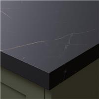Wilsonart Omega Modern Laurent Marble Edging 3050 x 0.6mm x 38mm (1) in Black
