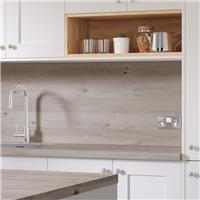 Wilsonart Options Plus Gardenia Postformed Worktop 3000mm x 600mm x 38mm (1) in Grey