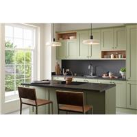 Wilsonart Options Plus Lima Postformed Breakfast Bar 4100mm x 900mm x 38mm (1) in Black