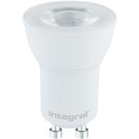 Integral LED MR11 GU10 Bulb Non Dimmable 300LM 2.8W 2700K (5 Pack) in White Plastic