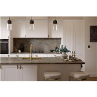 Wilsonart Omega Classic Caldeira Postformed Worktop 4100mm x 600mm x 38mm (1) in Grey