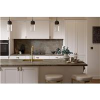 Wilsonart Omega Classic Caldeira Postformed Breakfast Bar 4100 x 900mm x 38mm (1) in Grey