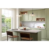 Wilsonart Options Plus Lunar Quartzstone Postformed Breakfast Bar 4100mm x 900mm x 38mm (1) in White