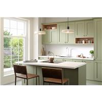 Wilsonart Options Plus Pure Postformed Breakfast Bar 4100mm x 900mm x 38mm (1) in White