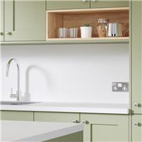 Wilsonart Options Plus Pure Postformed Worktop 4100mm x 600mm x 38mm (1) in White