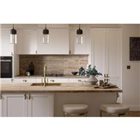 Wilsonart Omega Modern Croxdale Pine Square Edge Worktop 4100 x 620mm x 38mm (1) in Grey