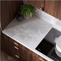 Wilsonart Omega Modern Terzo Stone Square Edge Worktop 4100 x 620mm x 38mm (1) in White