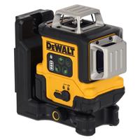 DeWalt DCLE14361GB-XJ USB-C Green Beam Laser 3 x 360deg in Black/Yellow