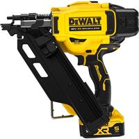 DeWalt DCN930P2-GB 18V XR 90mm Framing Nailer 2 x 5.0Ah in Black/Yellow