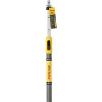Purdy Pole+ Roller Extension Pole 1.2m - 2.4m in Black/Grey/Yellow