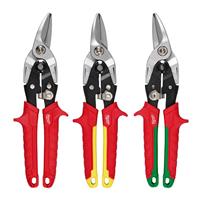 Milwaukee Aviation Snip Set (3 Piece) in Red