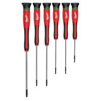 Milwaukee Torx Precision Screwdriver Set (6 Piece) in Red