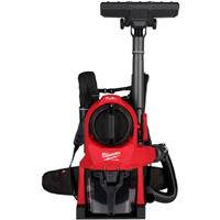Milwaukee M18 FBPV2-0 FUEL Back Pack Vac Body Only in Red/Black