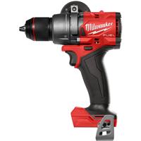 Milwaukee M18FPD3-0 FUEL Percussion Drill Body Only in Red/Black