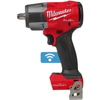Milwaukee M18 ONEFMTIW2FC12-0X FUEL 1/2 Certified Solar Mid Torque Impact Wrench with Friction Ring Body Only in Red