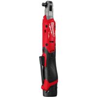 Milwaukee M12 FIR38G2-2501X FUEL 3/8 Ratchet 1 x 2.5Ah in Red Rubber