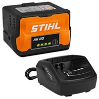Stihl Starter set AK 20 36V 144Wh Battery and AL 101 Charger (AK System) in Black/Orange