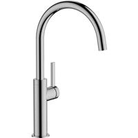 Abode Carbon Single Lever Mono Mixer Kitchen Tap in Chrome