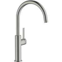 Abode Carbon Single Lever Mono Mixer Kitchen Tap Brushed in Nickel